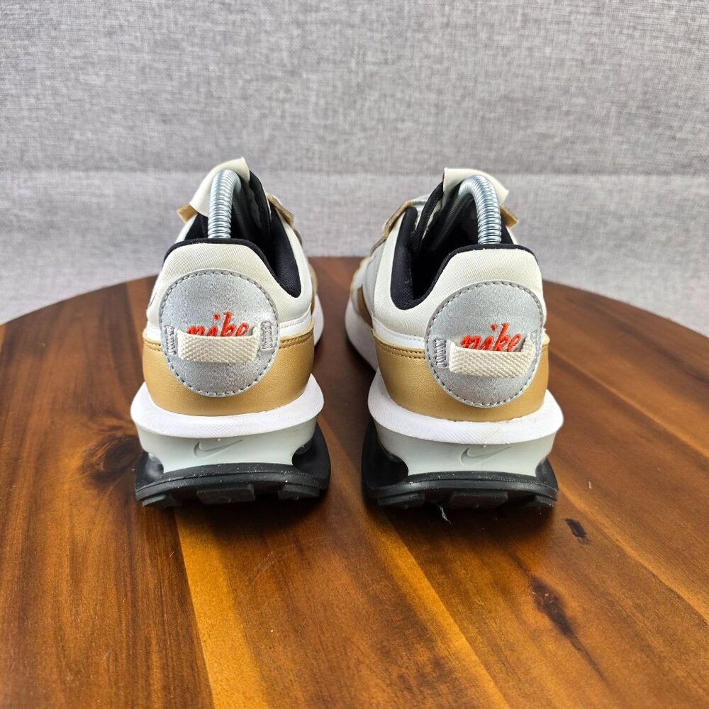 Nike Air Max Pre-Day Sneakers Womens Size 8.5 Gold & White Athletic Shoes - Picture 9 of 14